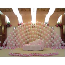 Helium Balloon Background Decoration